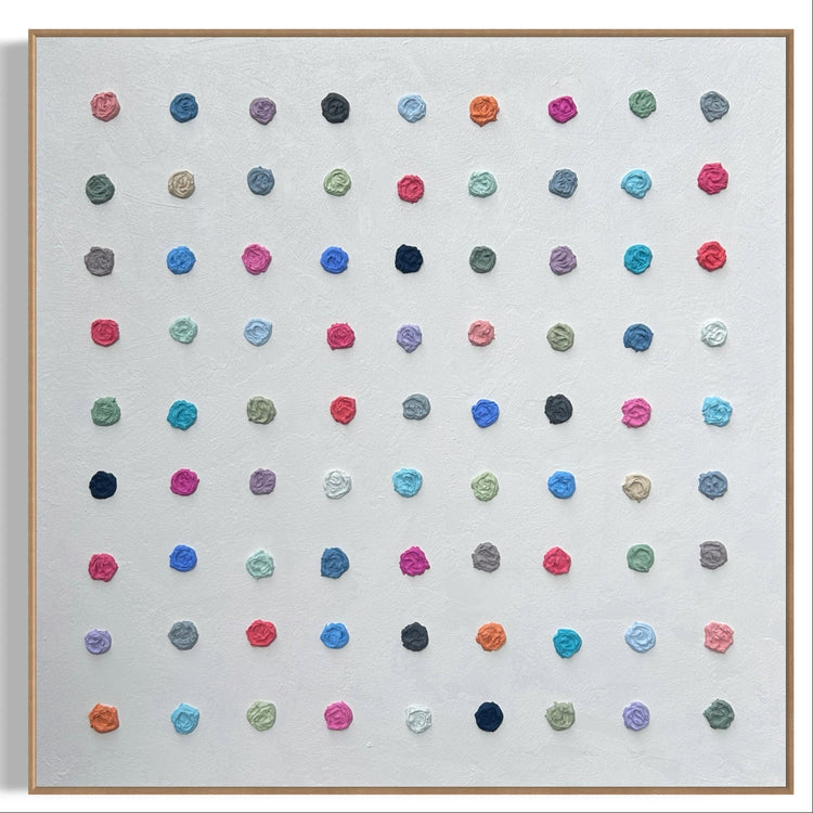 "Colors of Life III" available with Maison Miral in Round Top